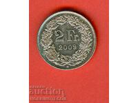 SWITZERLAND SWITZERLAND 2 Franc issue issue 2009 - NEW BU