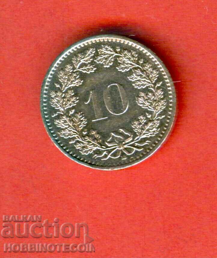 ELVETIA ELVETIA 10 numarul 1992 NOU UNC