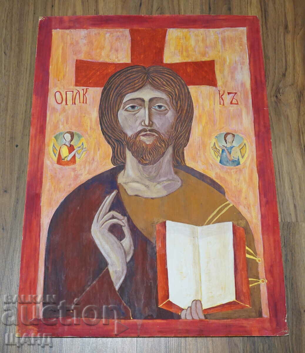 Old Master drawing painting icon saint