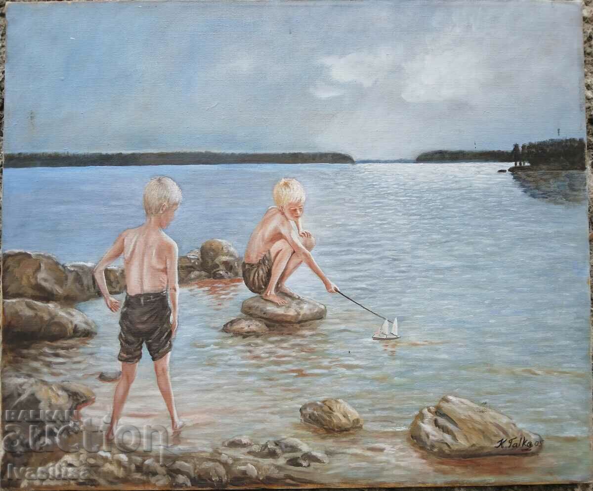 Frumos peisaj marin Frumos peisaj marin