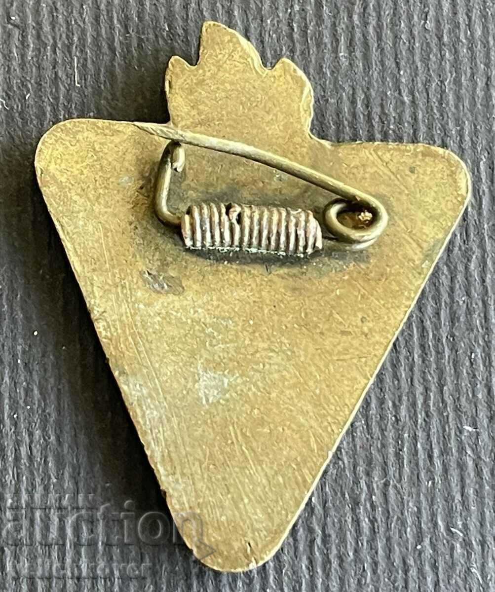 39115 Mongolia badge excellent socialist brigade enamel with price 5.00 BGN | € 2.56 39115 Mongolia badge excellent socialist brigade enamel with price 5.00 BGN | € 2.56