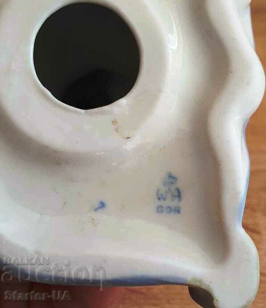 Figurină din porțelan german cu marcaje. - 5