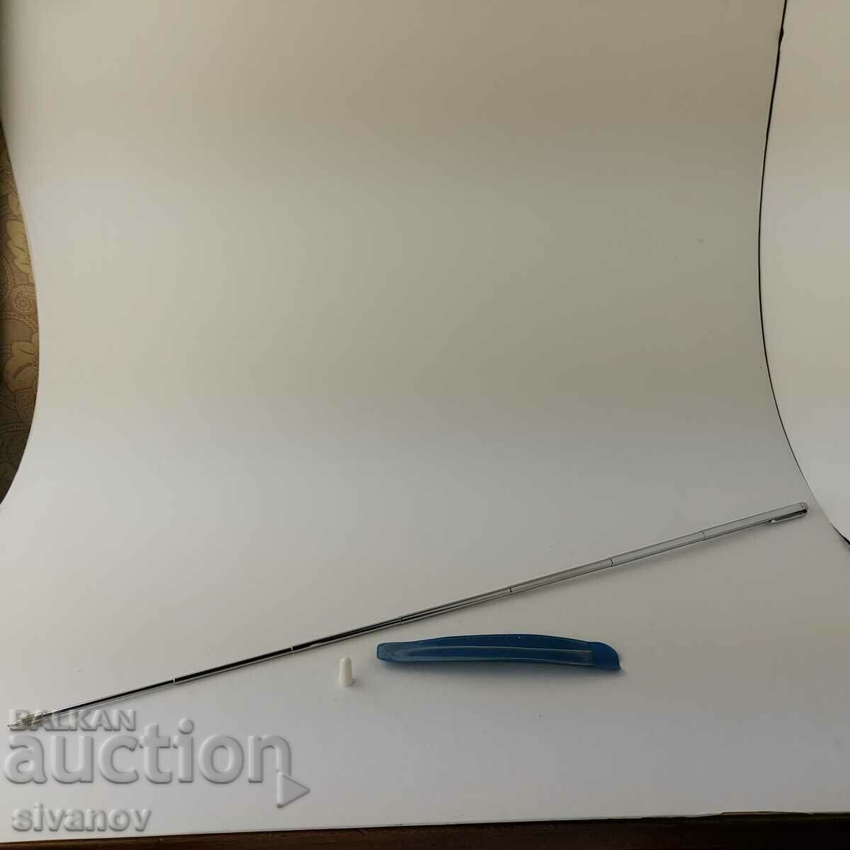 Interesant stilou cu arătator vechi metalic 63cm #5710 - 6