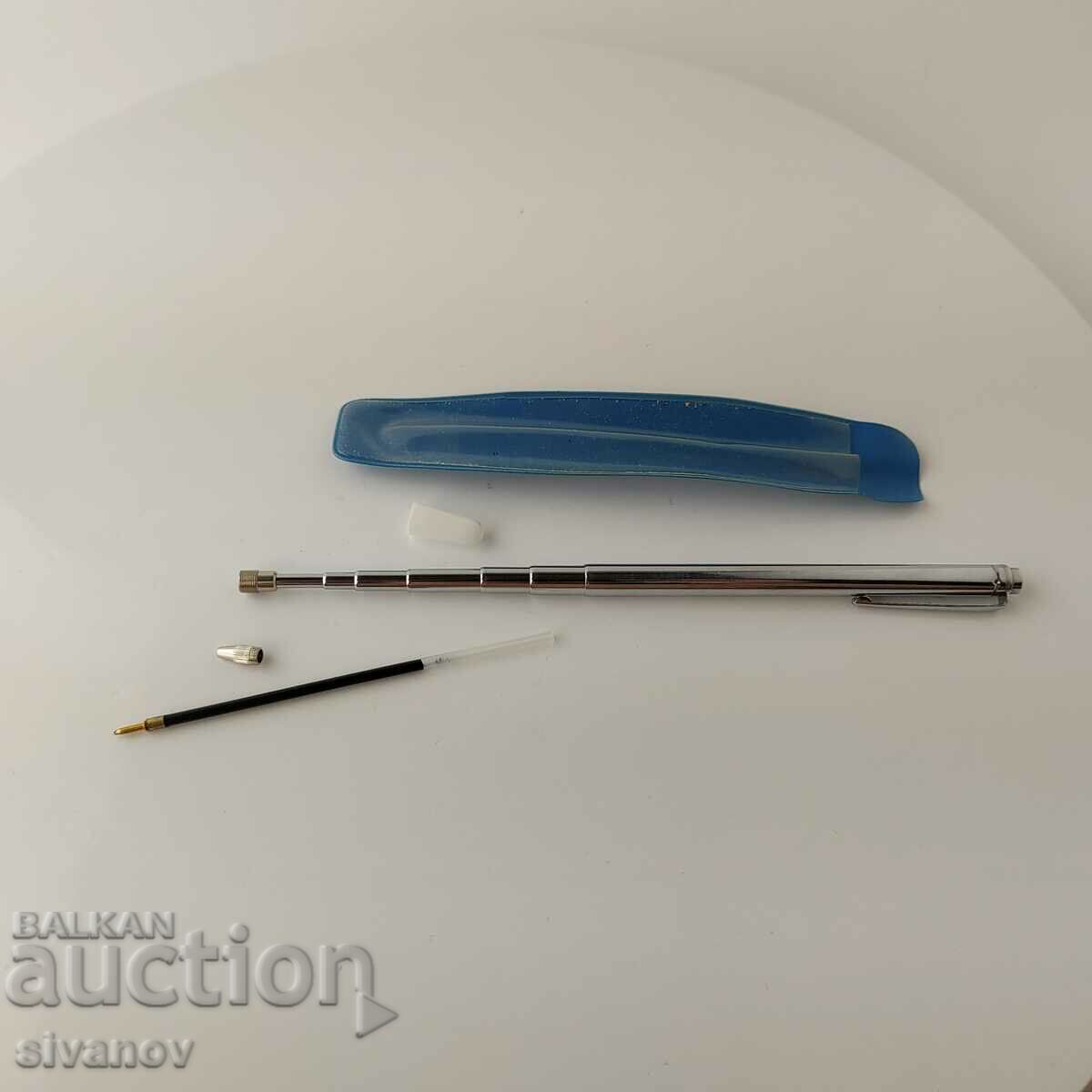 Interesant stilou cu arătator vechi metalic 63cm #5710 - 7