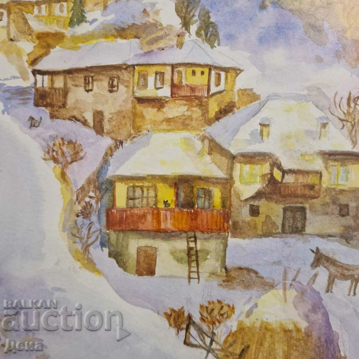 Όμορφη ακουαρέλα - 7