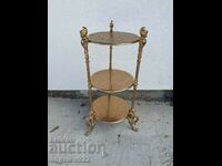 Massive Heavy Metal Wrought Iron Pedestal Stand!