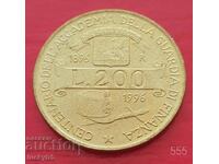 200 lire 1996 - Italy - Military Finance Academy