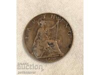 Marea Britanie 1 farthing 1920