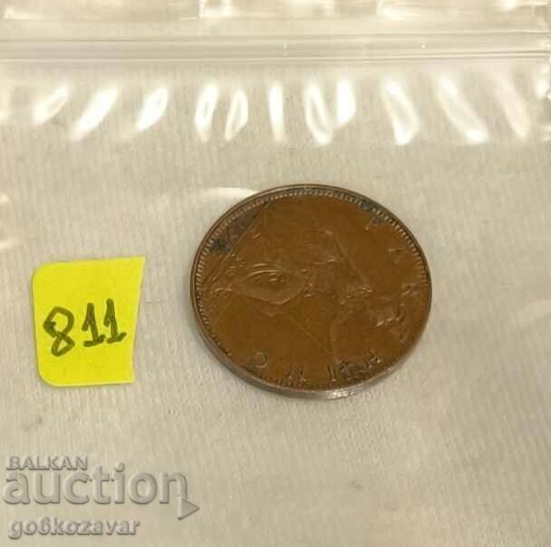 Auction Great Britain 1 farthing 1928 Auction Great Britain 1 farthing 1928