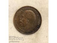 Great Britain 1 farthing 1919