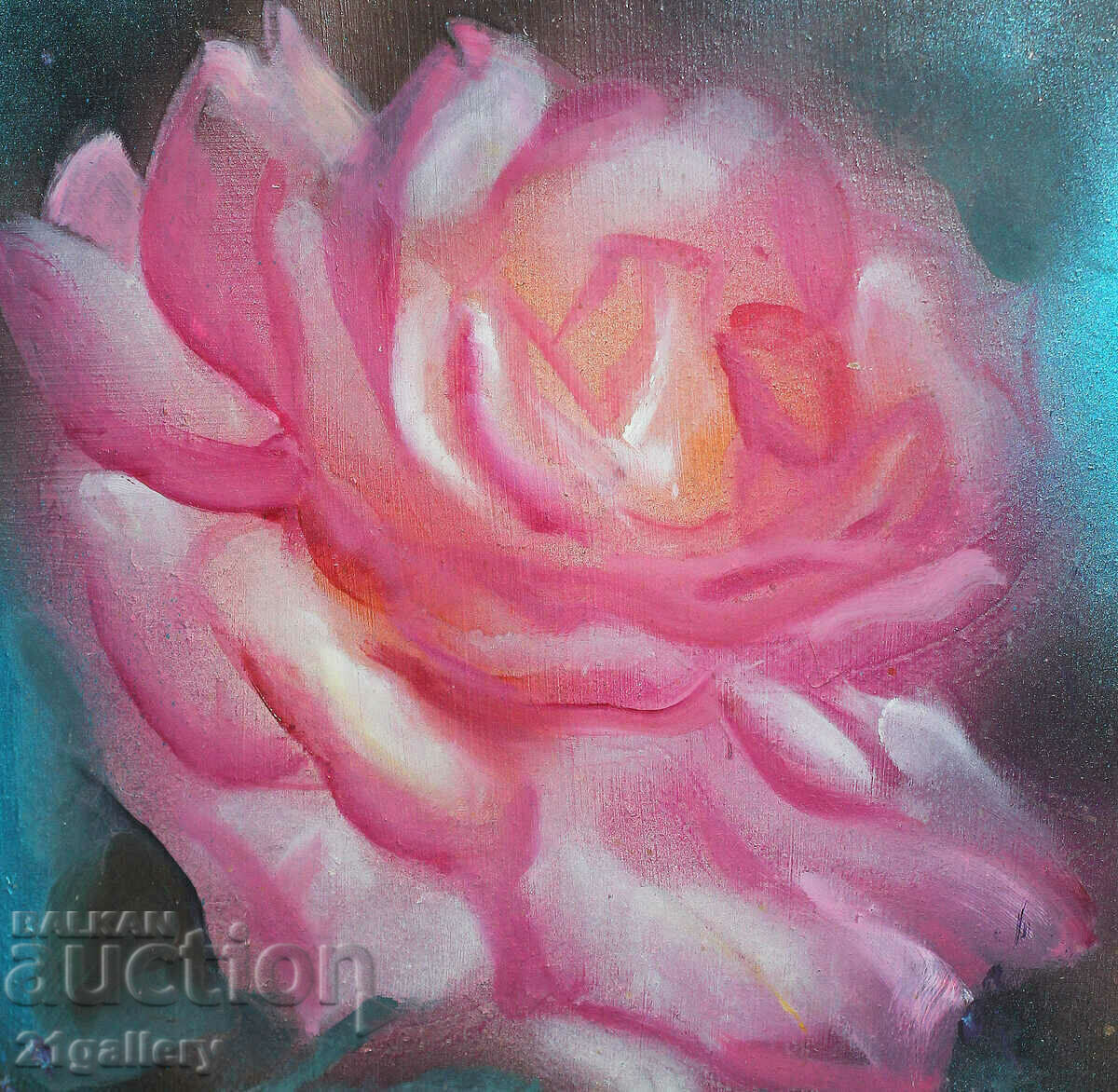 Lyudmila Poptosheva (1942-2022) Oil, Floral composition - 6 Lyudmila Poptosheva (1942-2022) Oil, Floral composition - 6