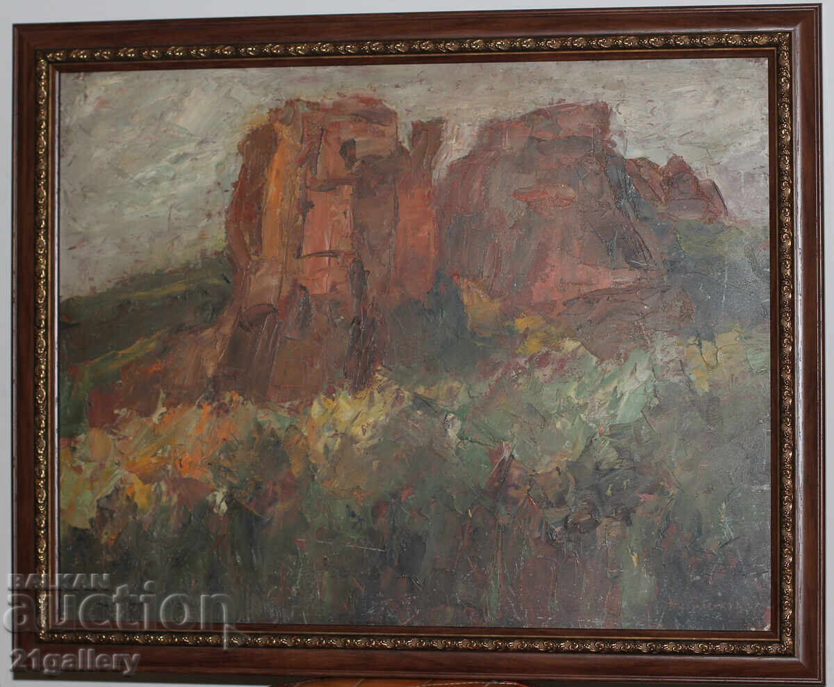 Prof. Zhivko Cholakov (1914-1978) Landscape - oil paints with price 1000.00 BGN | € 511.29