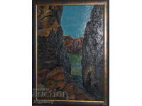 Veselin Kyurpanov (1958-) Picturi în ulei „The Rocks”
