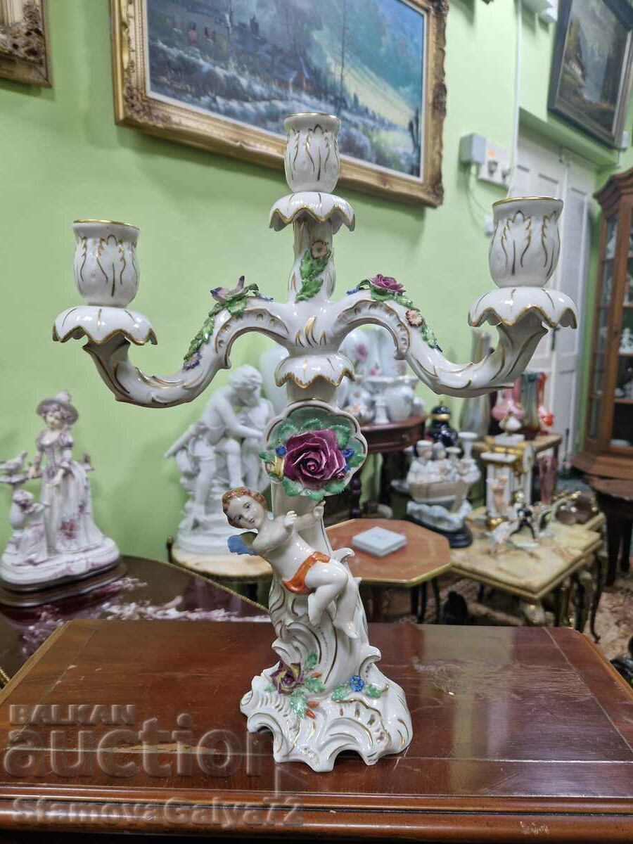 Unique Ernst Bohne&Sohne antique candle holder with price 477.00 BGN | € 243.89 Unique Ernst Bohne&Sohne antique candle holder with price 477.00 BGN | € 243.89