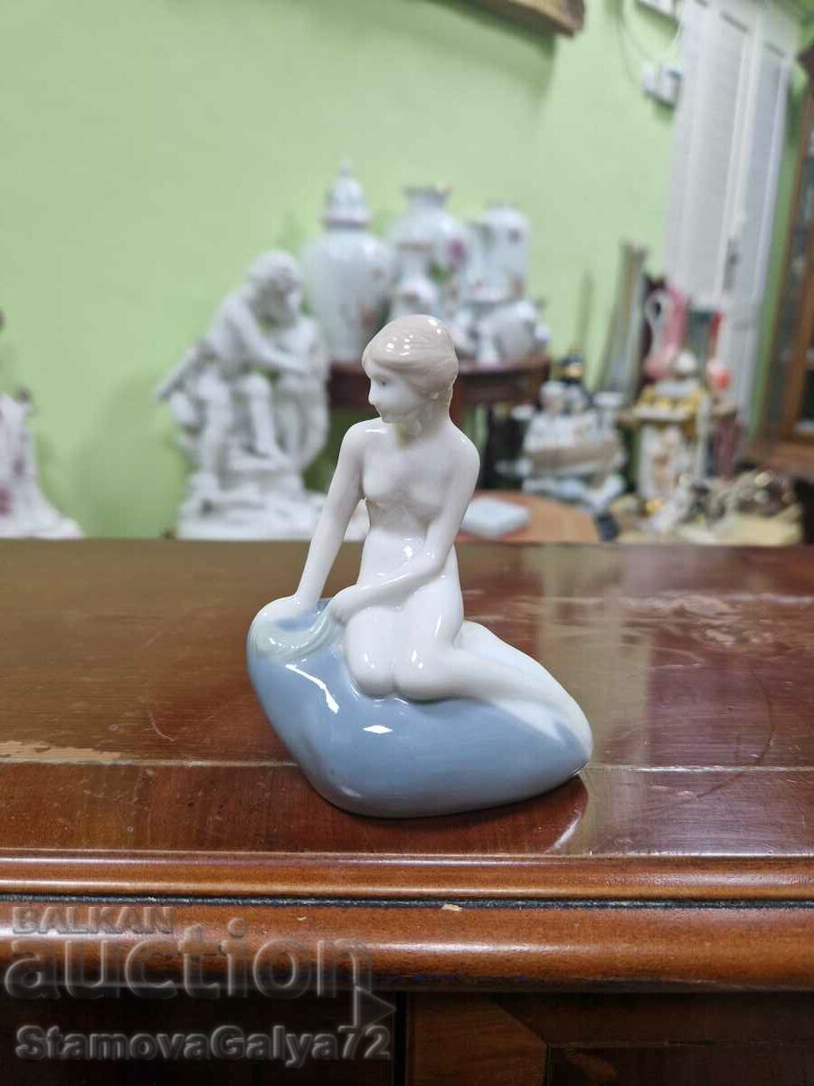 A rare antique Royal Copenhagen porcelain figure