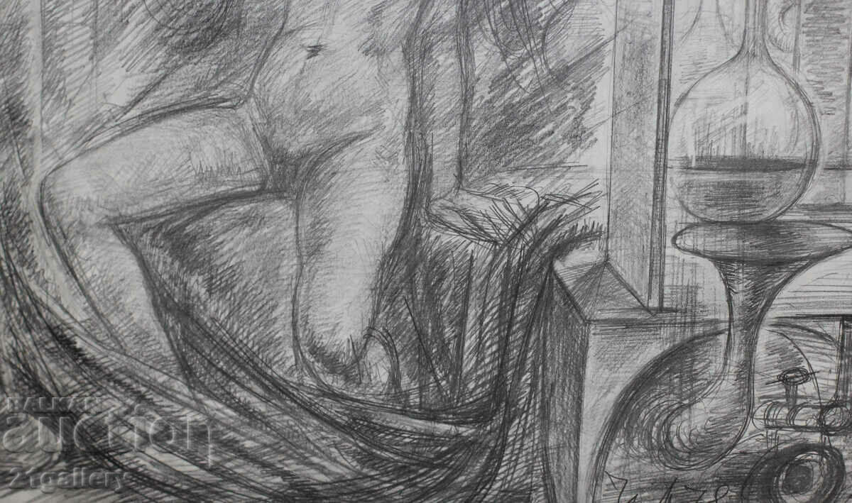 Delivery of Prof. Petar Chuhovski (1922-1995) Lithograph 1978 Delivery of Prof. Petar Chuhovski (1922-1995) Lithograph 1978