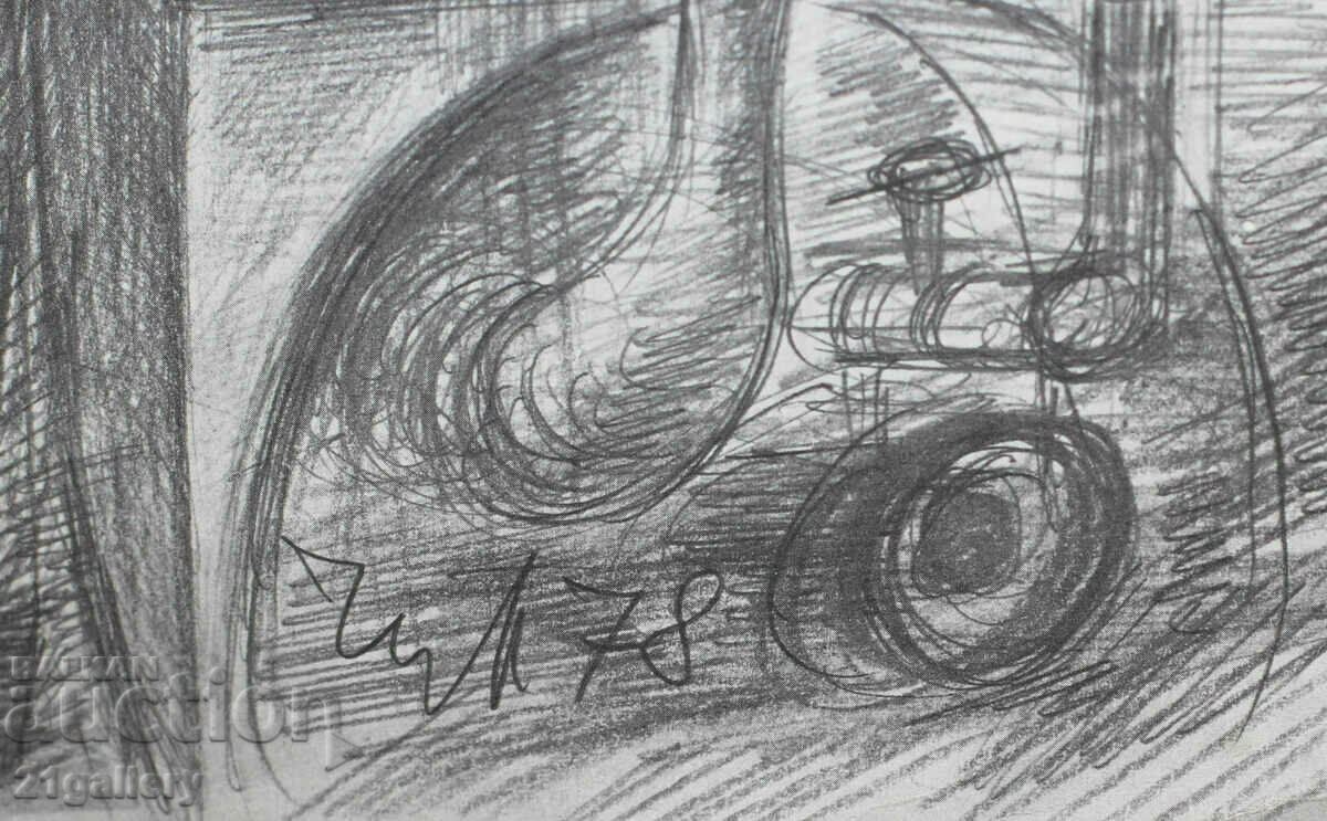 Prof. Petar Chuhovski (1922-1995) Lithograph 1978 - 7 Prof. Petar Chuhovski (1922-1995) Lithograph 1978 - 7