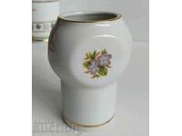 .SOTC BULGARIAN PORCELAIN VASE VASE WITH FLOWERS FLOWERS