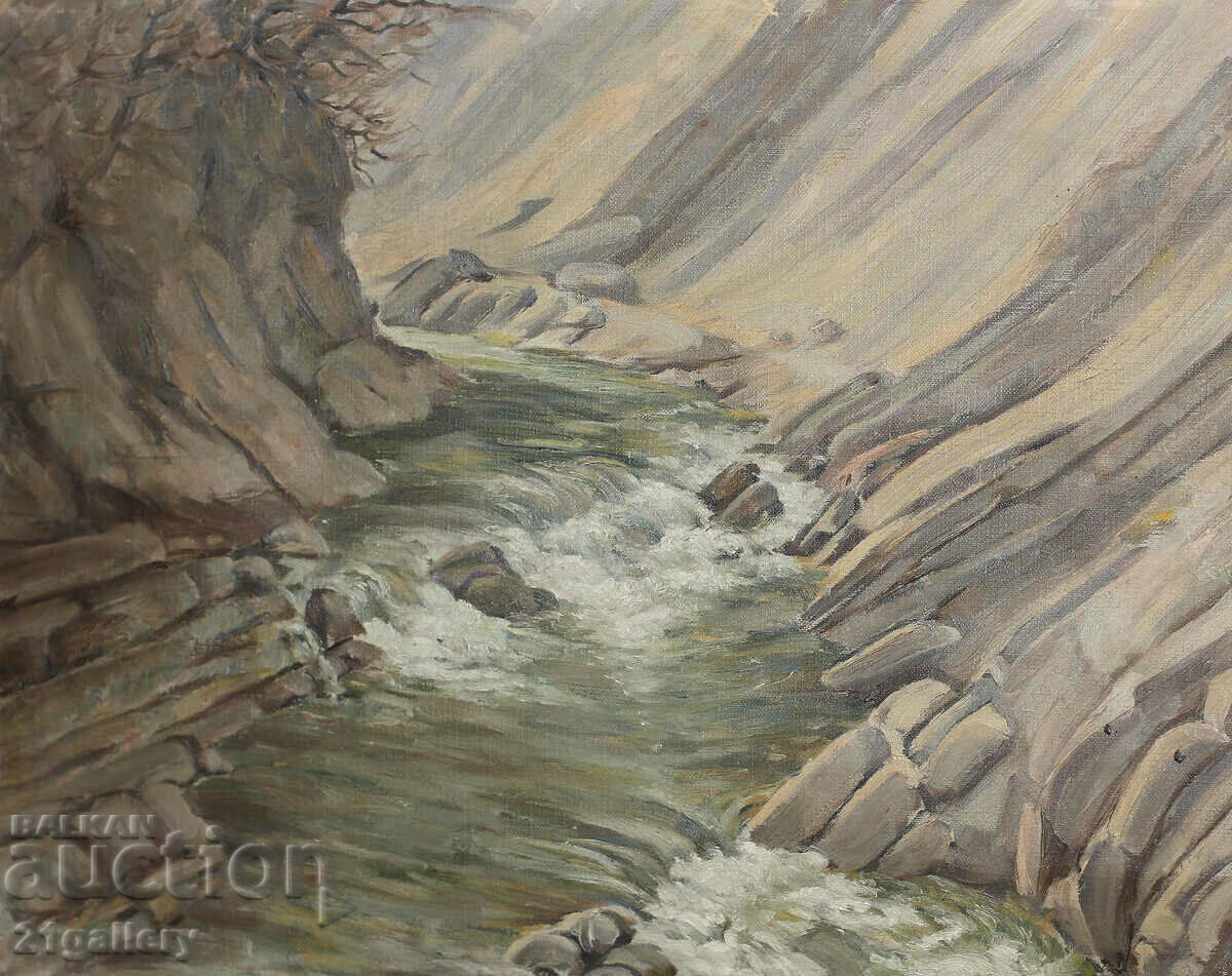 Vasil Glavleshki (1900 - 1967) Ελαιοχρωματισμοί - τοπίο 1941 με τιμή 1000.00 BGN | € 511.29 Vasil Glavleshki (1900 - 1967) Ελαιοχρωματισμοί - τοπίο 1941 με τιμή 1000.00 BGN | € 511.29