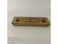 Old metal pencil case MARS J.S. Staedtler #5738