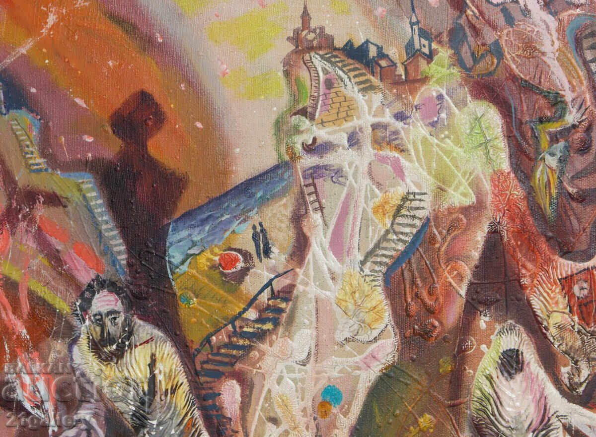 Παράδοση Vladimir Bunardzhiev (1953-) Αφηρημένη σύνθεση 1988 Παράδοση Vladimir Bunardzhiev (1953-) Αφηρημένη σύνθεση 1988