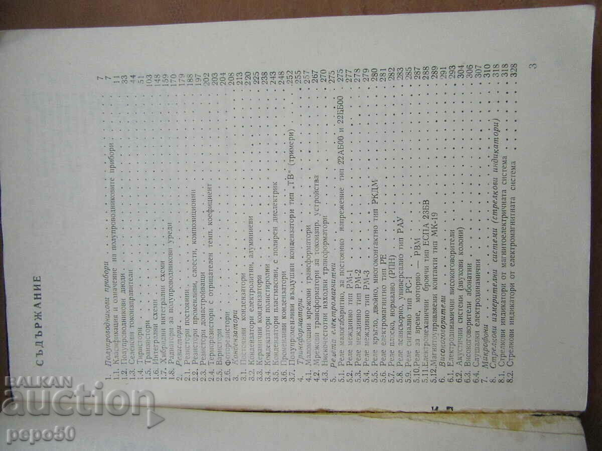 Licitație SERIA DE REFERINȚĂ PIESE ȘI MATERIALE RADIO - 1978