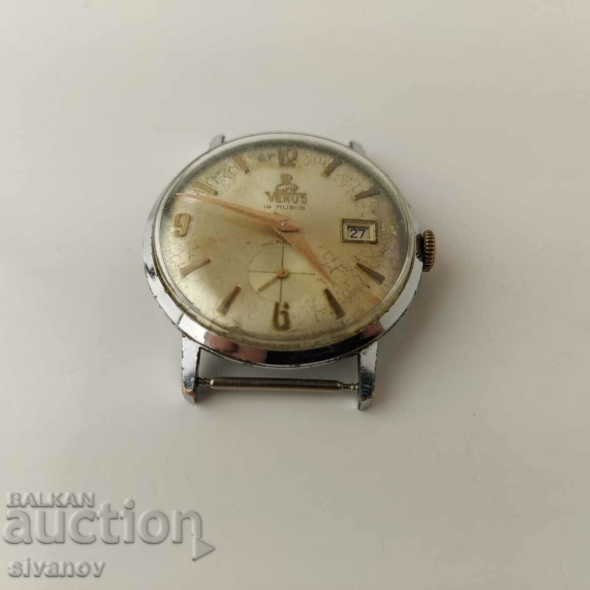 Old Swiss Venus Venus 19 Rubis Watch #5746 with price 59.99 BGN | € 30.67 Old Swiss Venus Venus 19 Rubis Watch #5746 with price 59.99 BGN | € 30.67