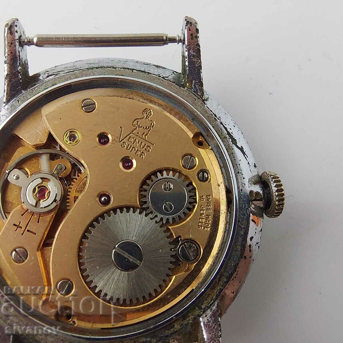 Old Swiss Venus Venus 19 Rubis Watch #5746 - 6 Old Swiss Venus Venus 19 Rubis Watch #5746 - 6
