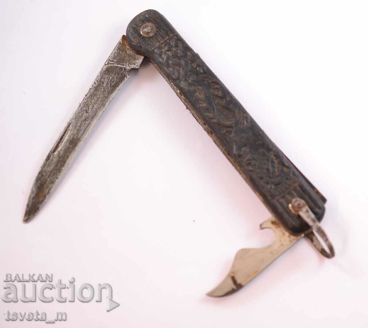 Auction Pocket knife with 2 tools USSR Auction Pocket knife with 2 tools USSR