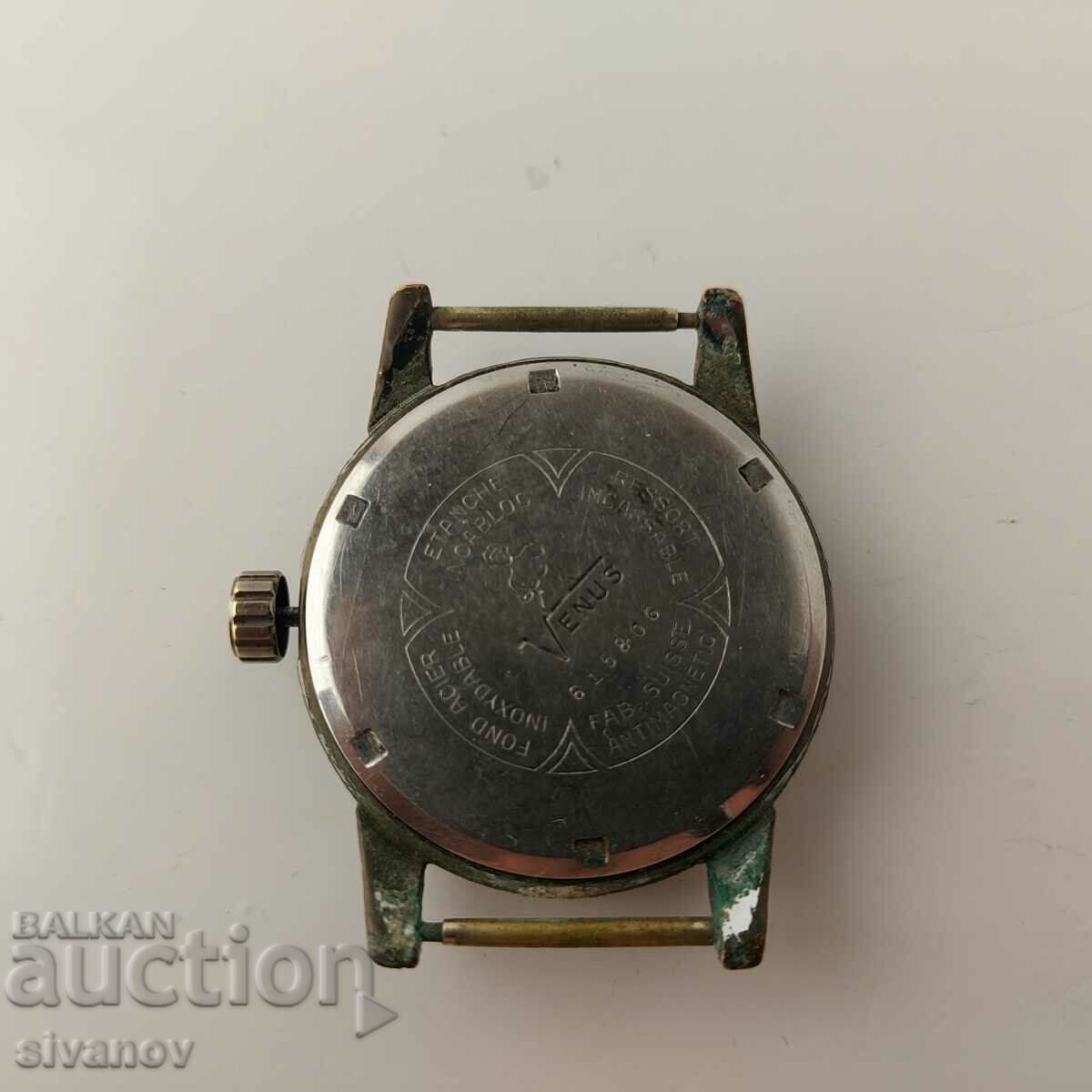 Παράδοση Vintage Venus Swiss ρολόι Venus Super 19 Rubis #5747 Παράδοση Vintage Venus Swiss ρολόι Venus Super 19 Rubis #5747