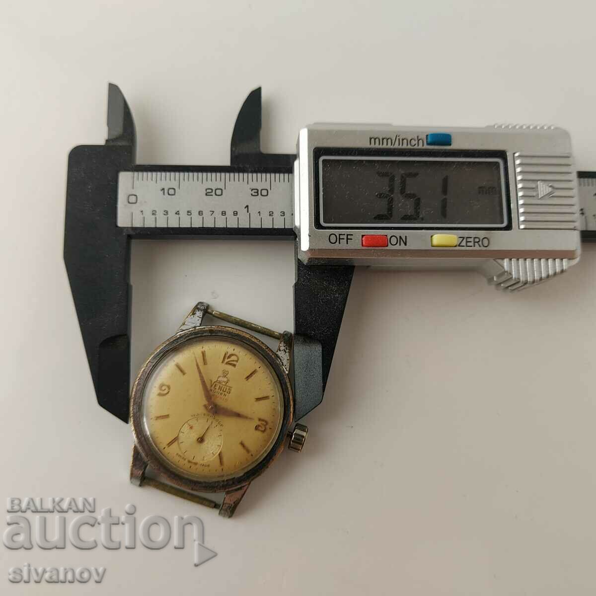 Vintage Venus Swiss ρολόι Venus Super 19 Rubis #5747 - 7 Vintage Venus Swiss ρολόι Venus Super 19 Rubis #5747 - 7