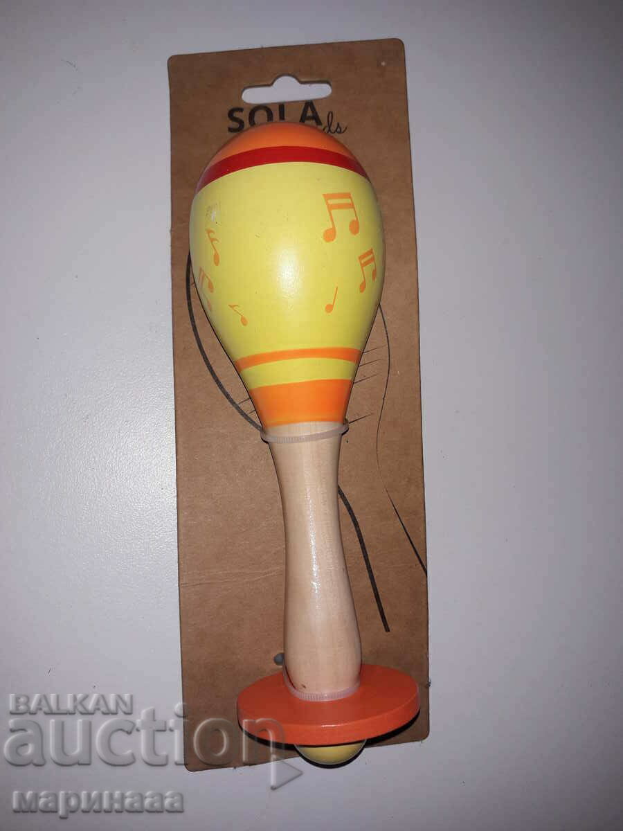 CHILDREN'S WOODEN TOY "SOLA" with price 3.00 BGN | € 1.53 CHILDREN'S WOODEN TOY "SOLA" with price 3.00 BGN | € 1.53
