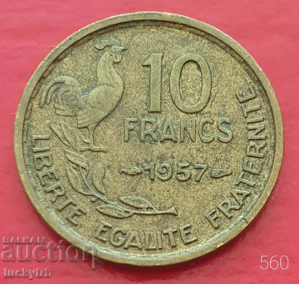 10 franci 1957 - Franta