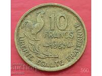 10 francs 1957 - France