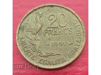 20 francs 1951 - France