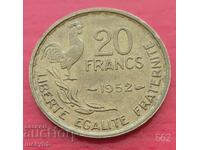 20 franci 1952 - Franta