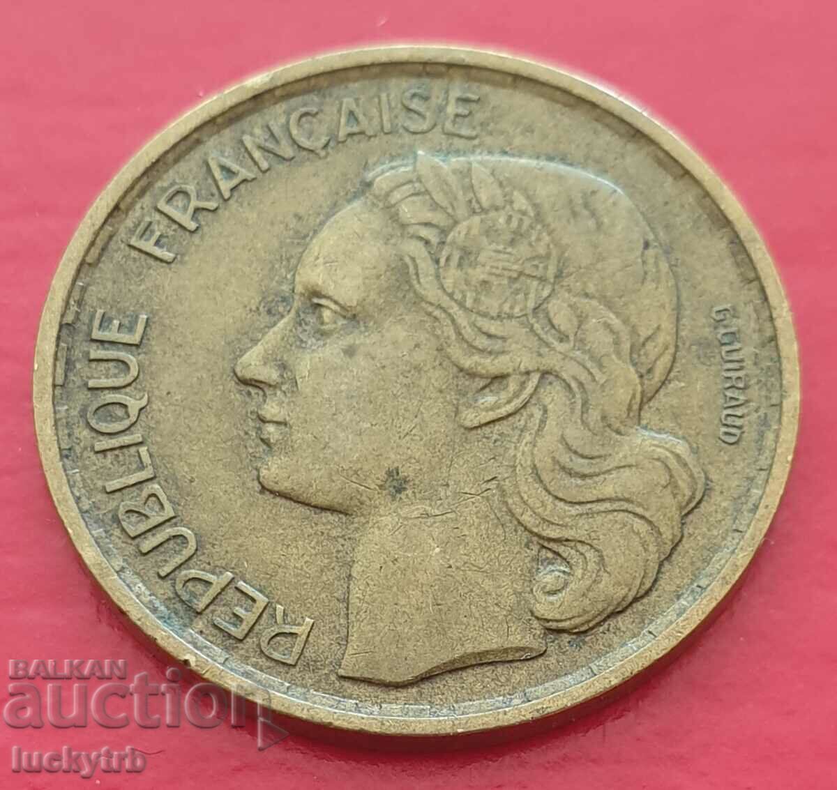 20 francs 1953 - France with price € 0.40 | 0.78 BGN