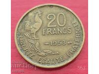 20 francs 1953 - France