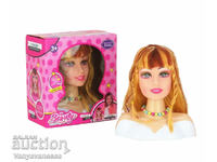 Hairstyle Head - Blonde hair girl toy