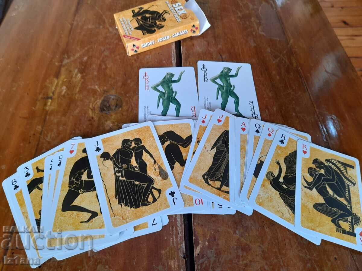 Δημοπρασία Παλιά ερωτικά τραπουλόχαρτα Δημοπρασία Παλιά ερωτικά τραπουλόχαρτα