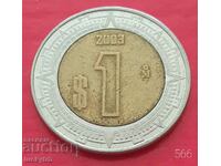 1 peso 2003 - Mexic