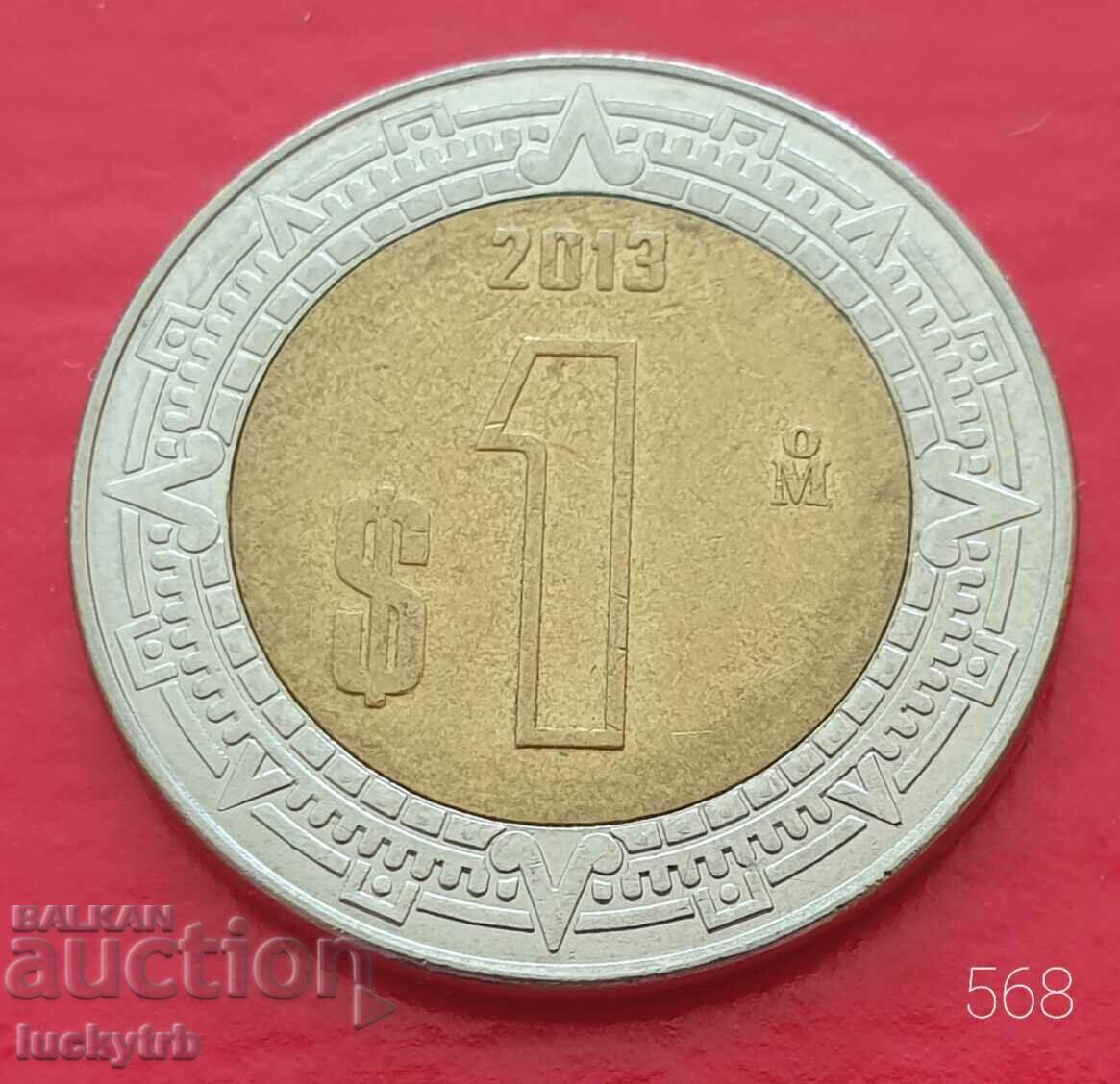 1 peso 2013 - Mexico