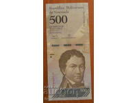 500 BOLIVARA 2017, VENEZUELA - UNC