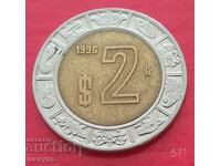 2 pesos 1996 - Mexic