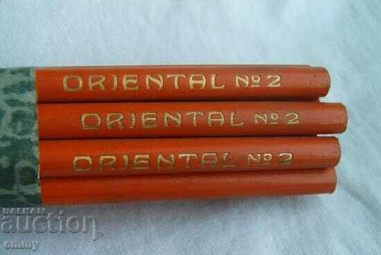 Old pencils - school pencil "Oriental #2" with price 25.00 BGN | € 12.78 Old pencils - school pencil "Oriental #2" with price 25.00 BGN | € 12.78