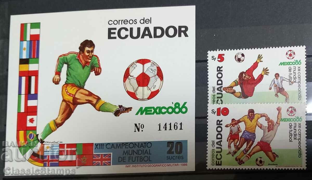 Ecuador 1986 Soccer