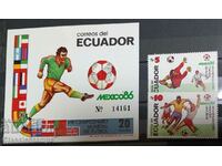 Ecuador 1986 Soccer