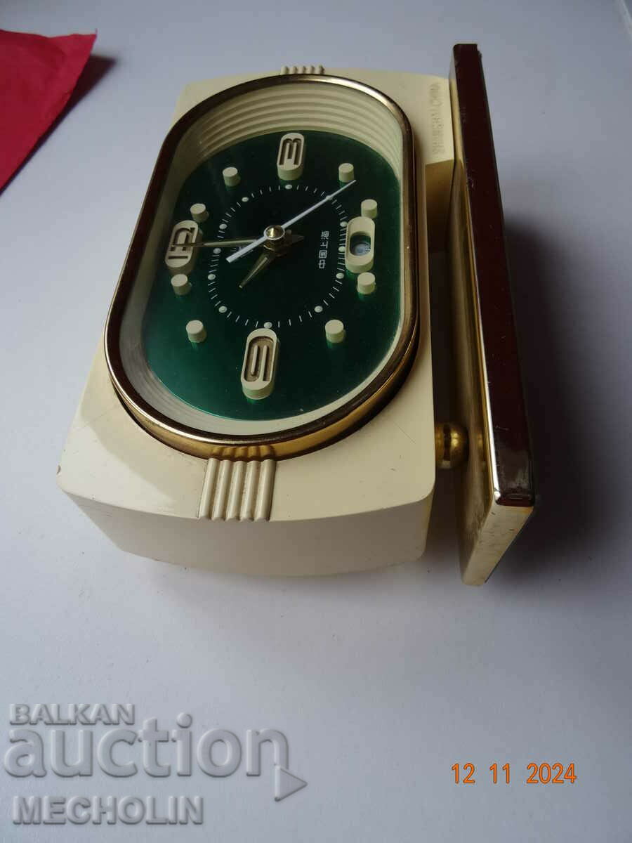 Auction COLLECTIBLE CHINESE ALARM CLOCK Auction COLLECTIBLE CHINESE ALARM CLOCK