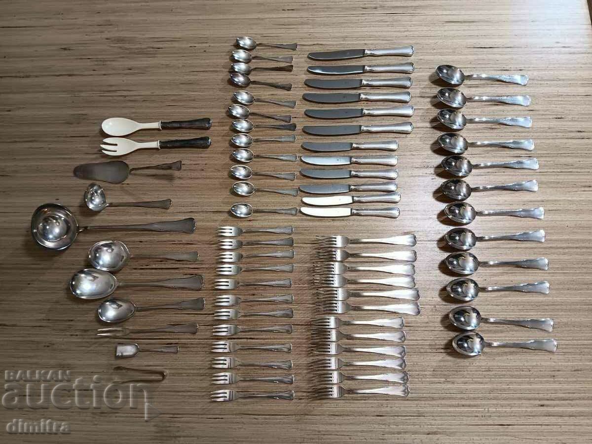 Large set of WMF 90 utensils