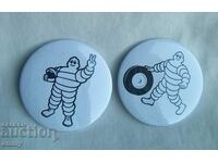 Ecuson anvelope auto Michelin - Michelin/Michelin, logo, 2 buc.